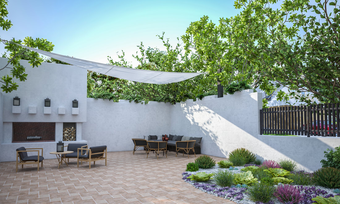 Concrete patio in Casa Grande, AZ